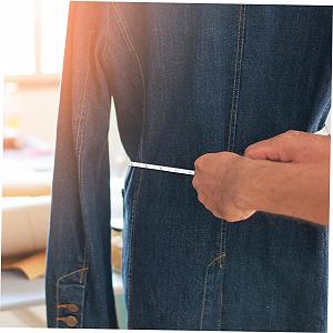 Holibanna Міні кишенькова шкіряна рулетка з кільцем для ключів 1,5 м synthetic.ua - Фото 1