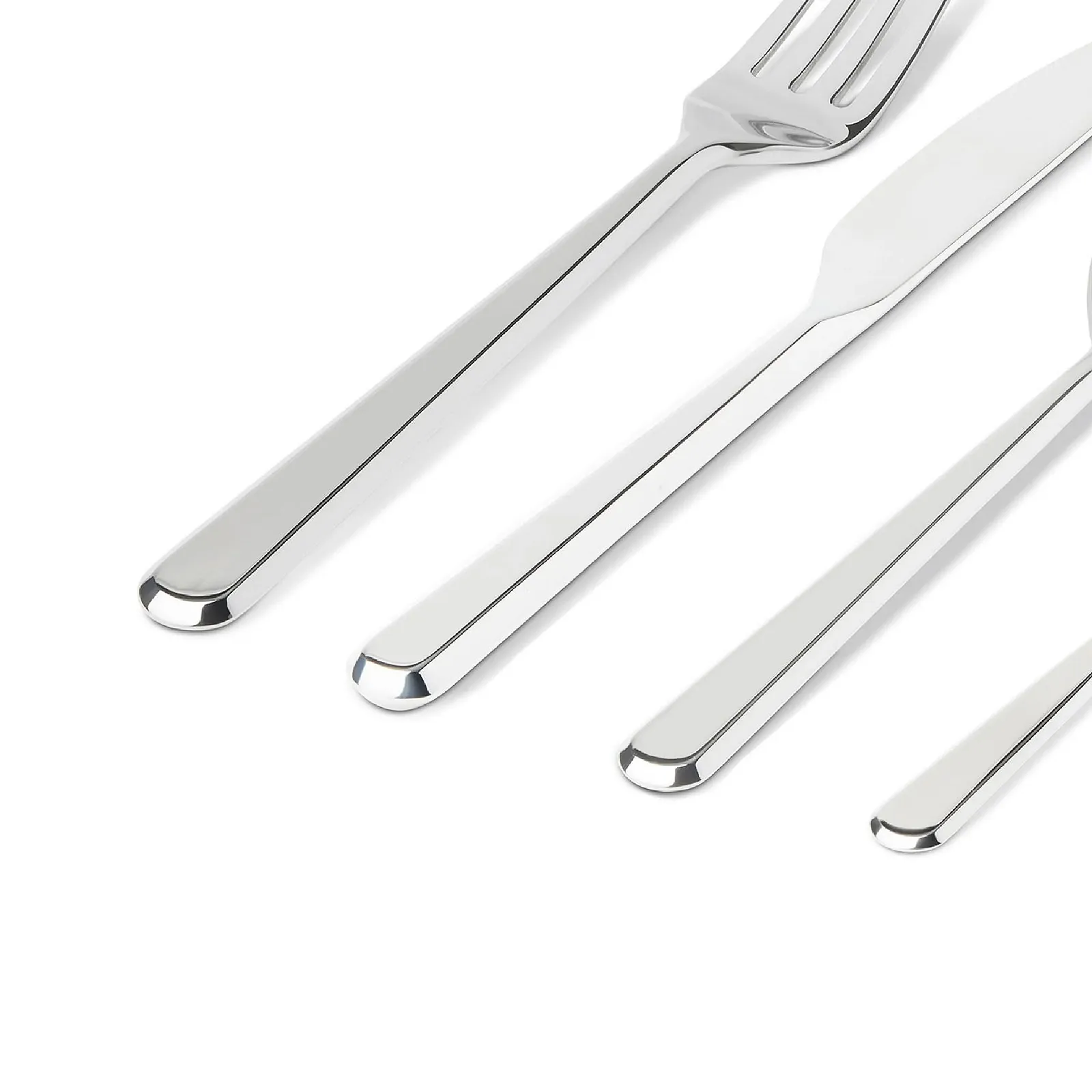 Набір столових приборів Alessi Amici BG02S24, 24 шт., нержавіюча сталь 18/10, срібний, фото №4 Набір столових приборів Alessi Amici BG02S24, 24 шт., нержавіюча сталь 18/10, срібний, фото №4