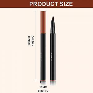 Олівець для брів 3D Водостійкий 4-зубчастий Кінчик Коричневий ціна на synthetic.ua - Фото 1 Олівець для брів 3D Водостійкий 4-зубчастий Кінчик Коричневий synthetic.ua - Фото 1