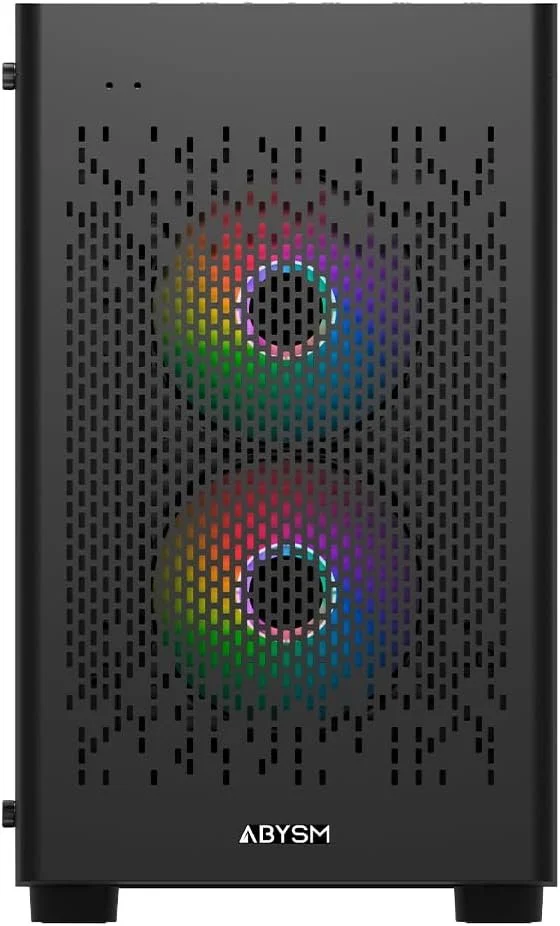 Корпус для ПК Abysm Gaming Danube INVA MX202 / без БЖ / Чорний, фото №2 Корпус для ПК Abysm Gaming Danube INVA MX202 / без БЖ / Чорний, фото №2