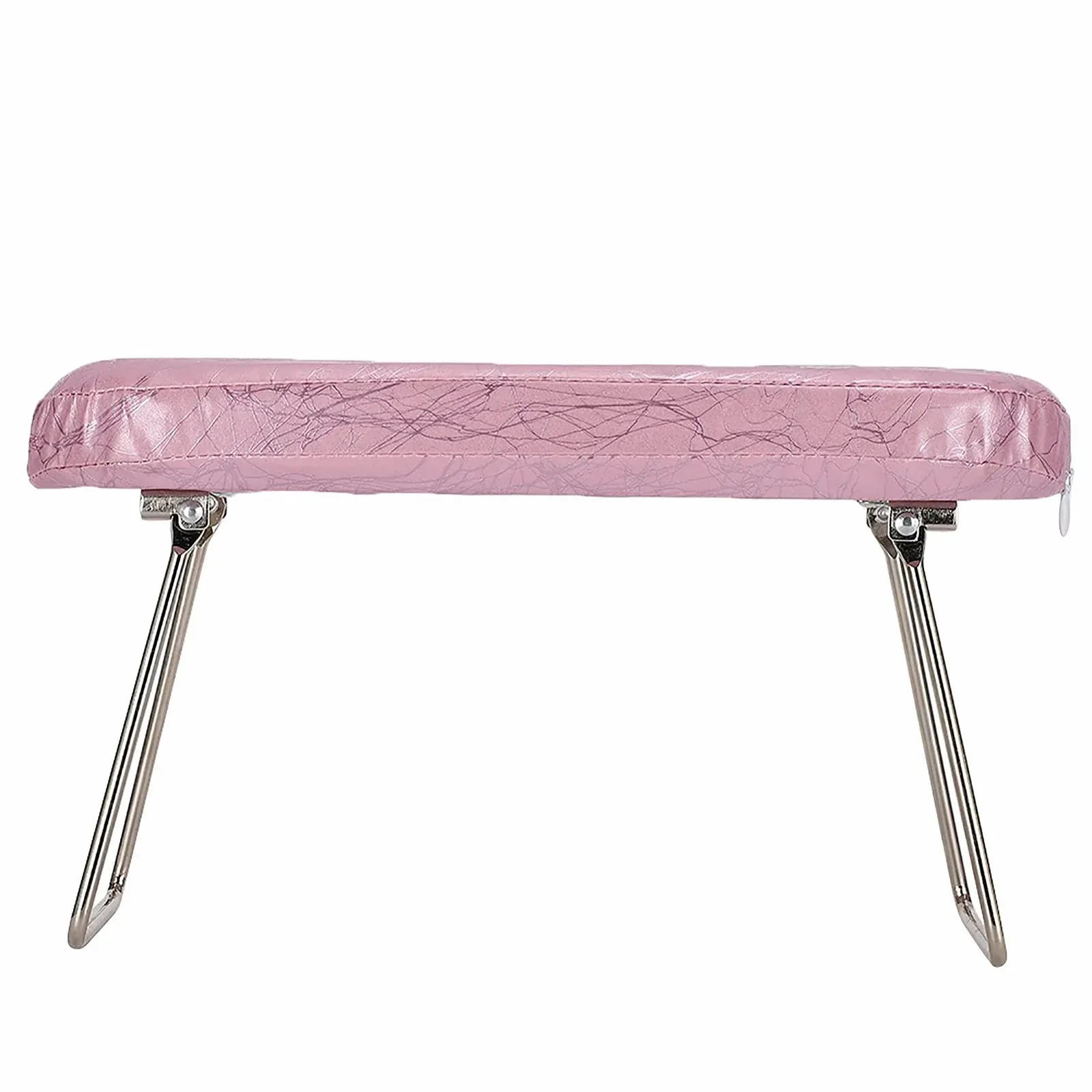 Підставка для рук Манікюрна PU-шкіра з тримачем Plum Pink, фото №6