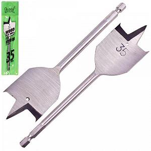 Сверло Alloid по дереву перьевое 35x150мм WF-35150 - Фото 1