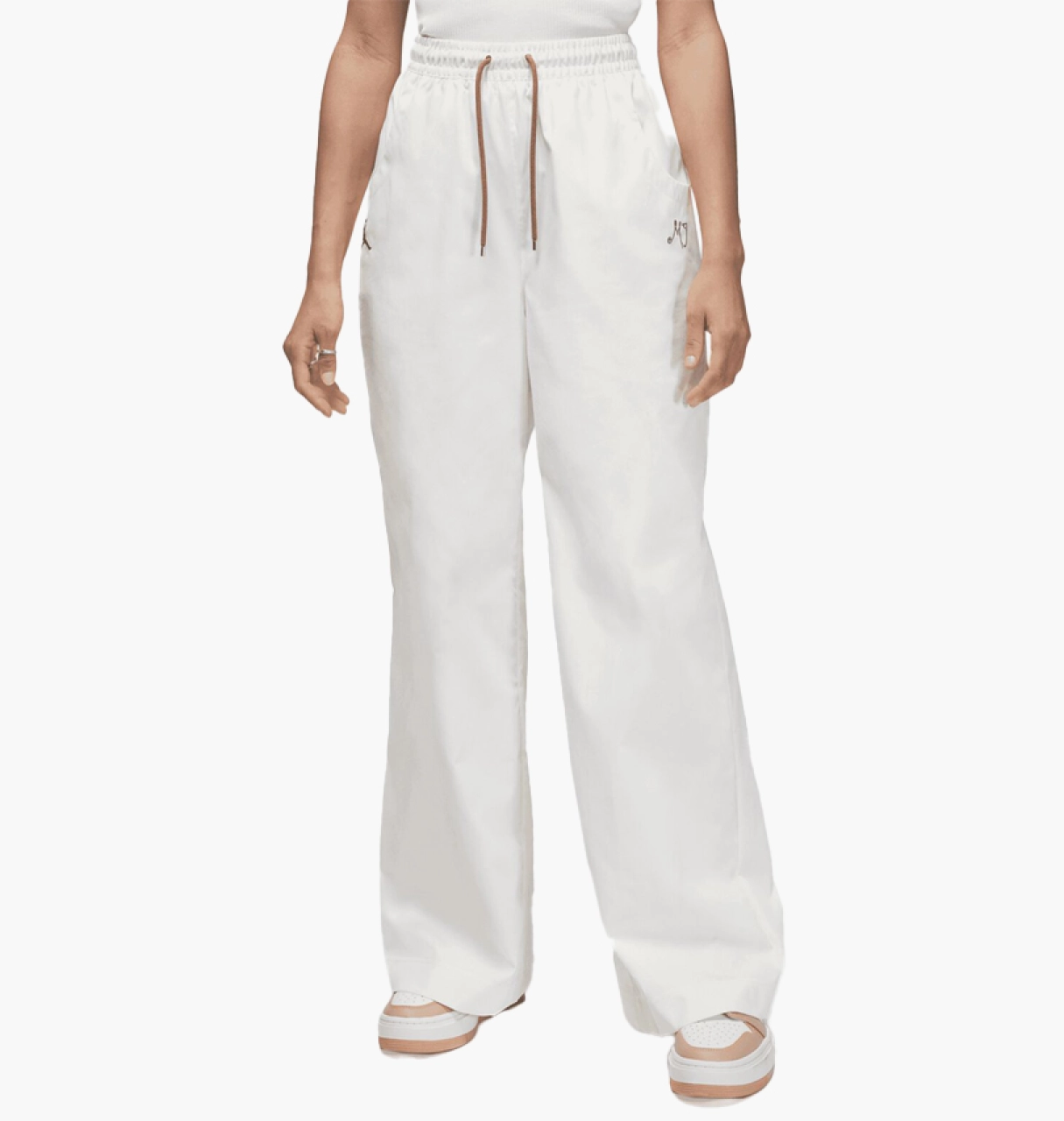 Штани Air Jordan Woven Pants White (W) L, фото №1