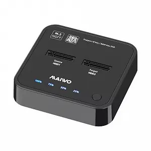 Док-станция Maiwo 2*SATA M.2 SSD Key B/B M USB 3.1 Gen1 Type-C K3016SG1 - Фото 1