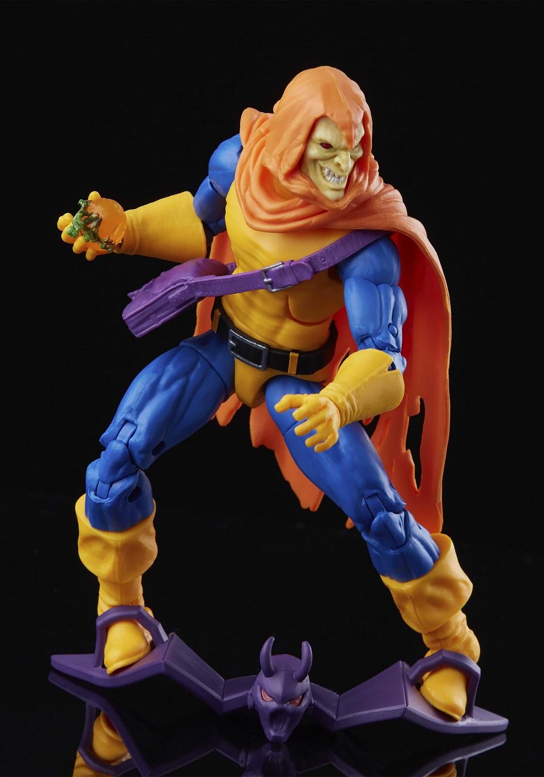 Фігурка Spider-Man Marvel Legends Series Хобгоблін 15 см, з 3 аксесуарами: планер, гарбузова бомба, сумка, фото №4