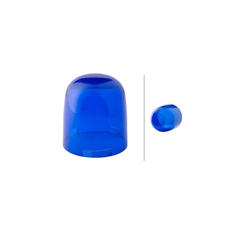 Скляний плафон, проблисковий маячок HELLA 9EL 860 628-021, фото №1