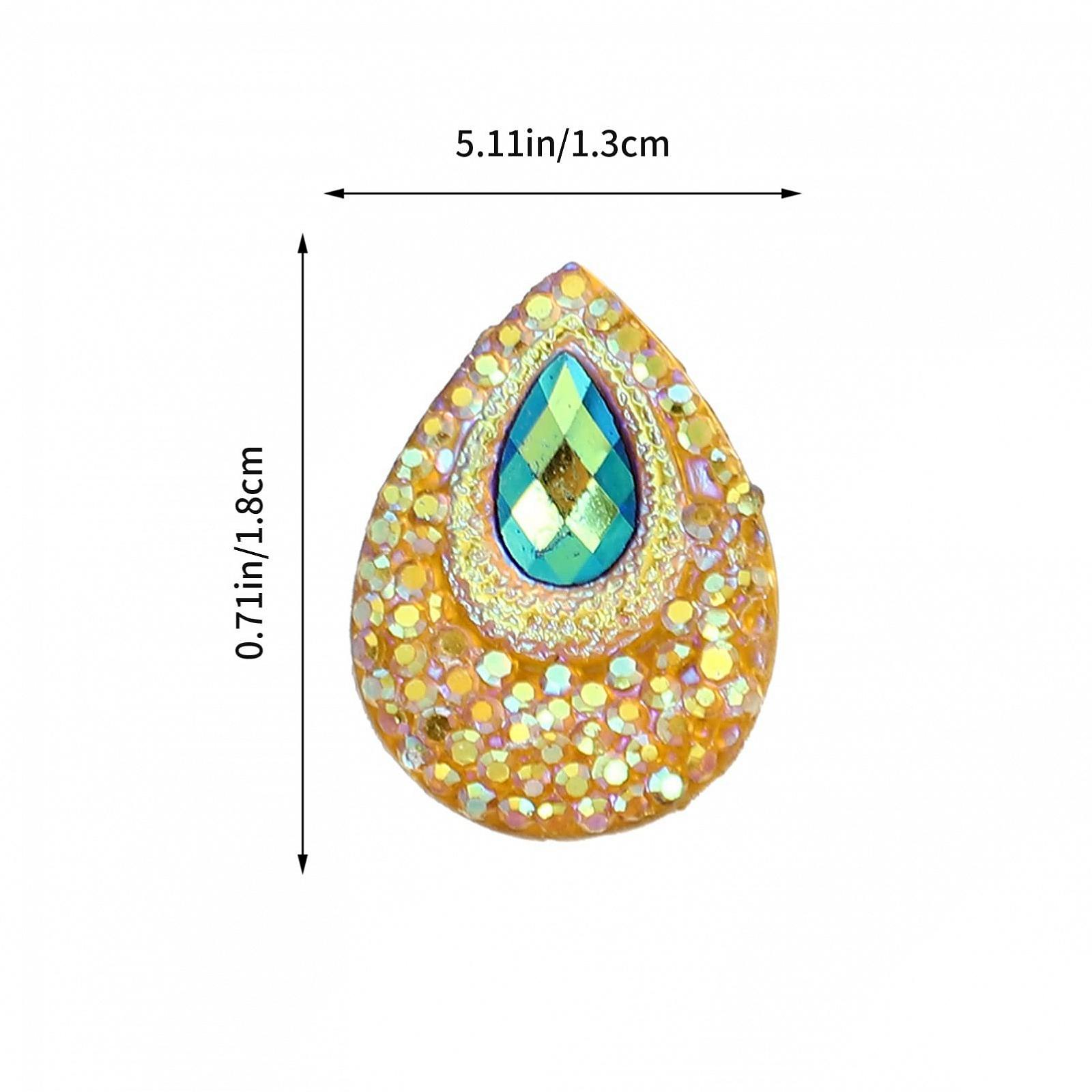 Стрази Крапля води EXCEART 300 шт., фото №4