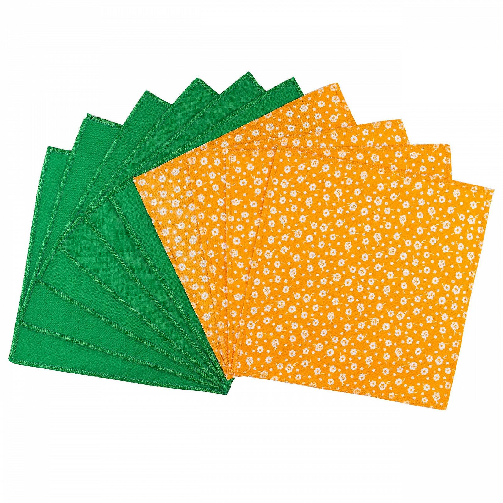 Серветки Nappy Manufaktur Eco тканинні, багаторазові, з бавовни, фото №2