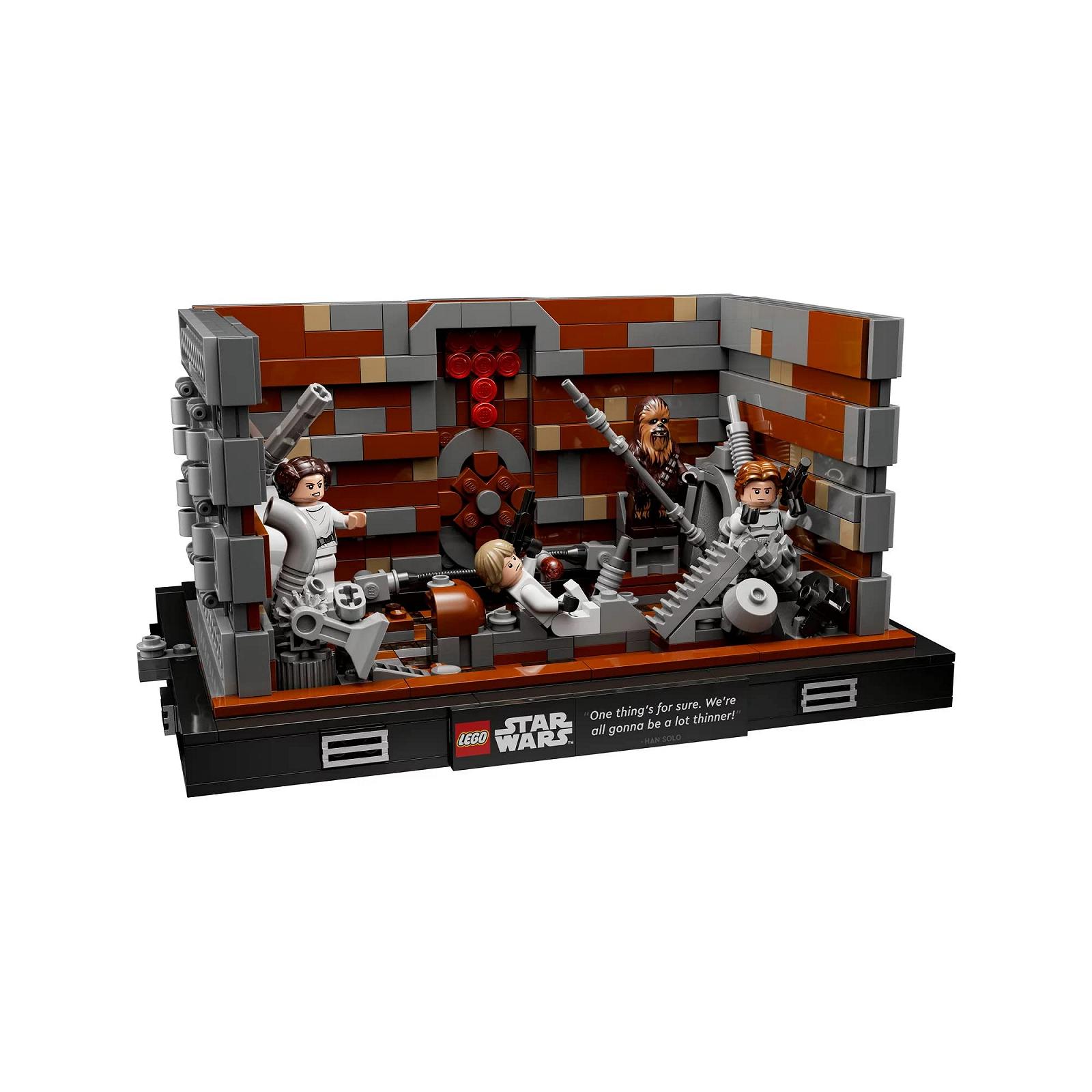 Конструктор LEGO Star Wars Death Star Trash Compactor Diorama 75339 802 деталей, фото №4