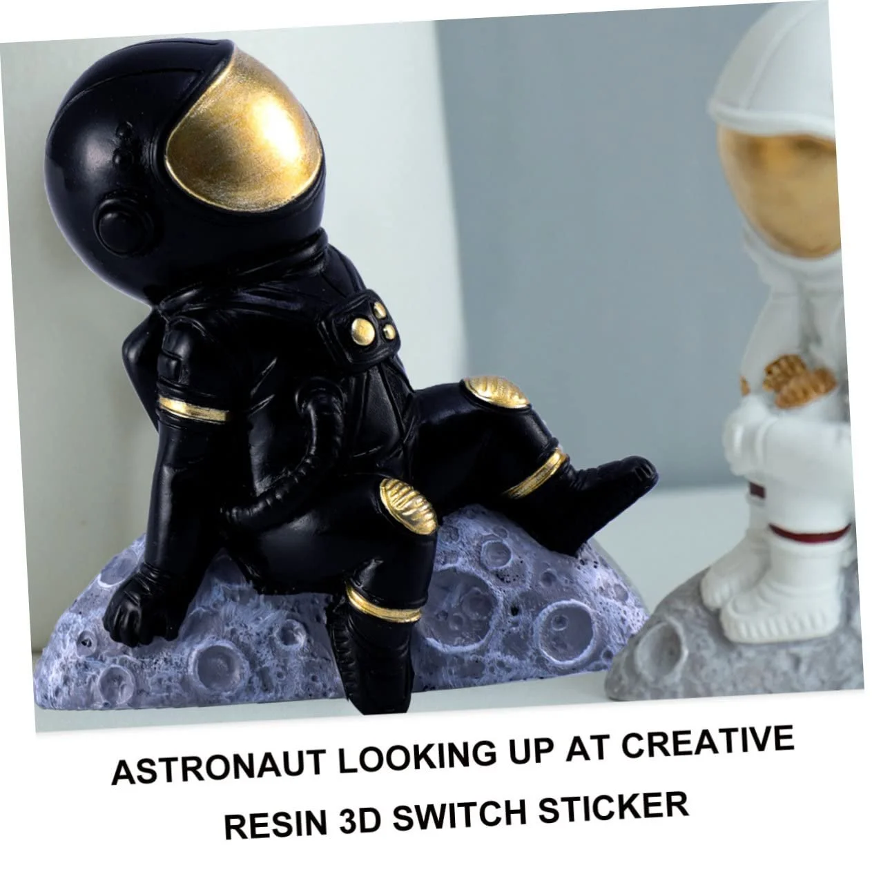 Наклейка на выключатель Yardenfun 1 шт. Астронавт 3D из натуральной смолы, фото №8