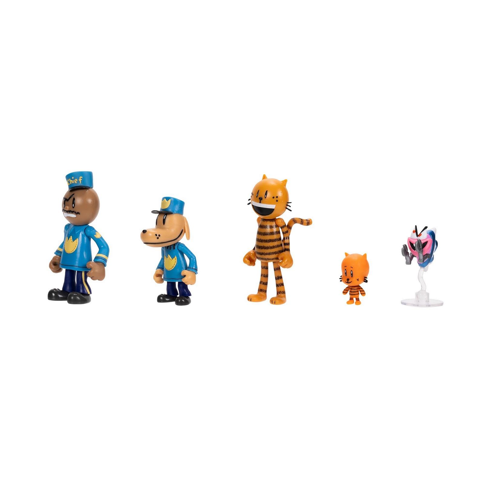 Фігурки Jakks Pacific Dog Man Ліл Піті, Піті, Шеф і Фліппі, 6,35 см, фото №3