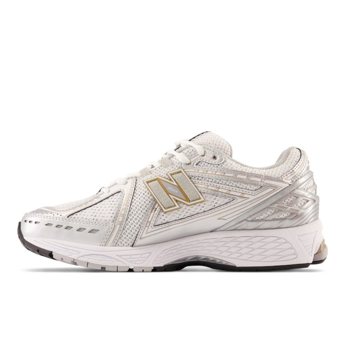 Кроссовки New Balance 1906R White Rain Cloud Silver Metallic, фото №2