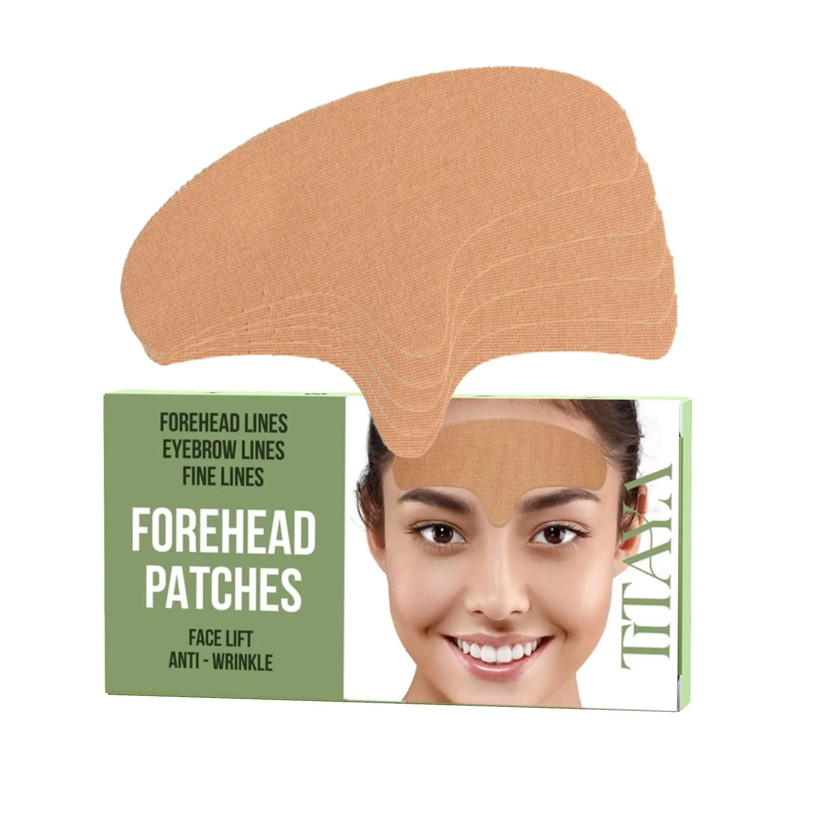 Пластир Titaya проти зморшок 15 шт. Пластирі для підтяжки обличчя для розгладження зморшок, фото №1