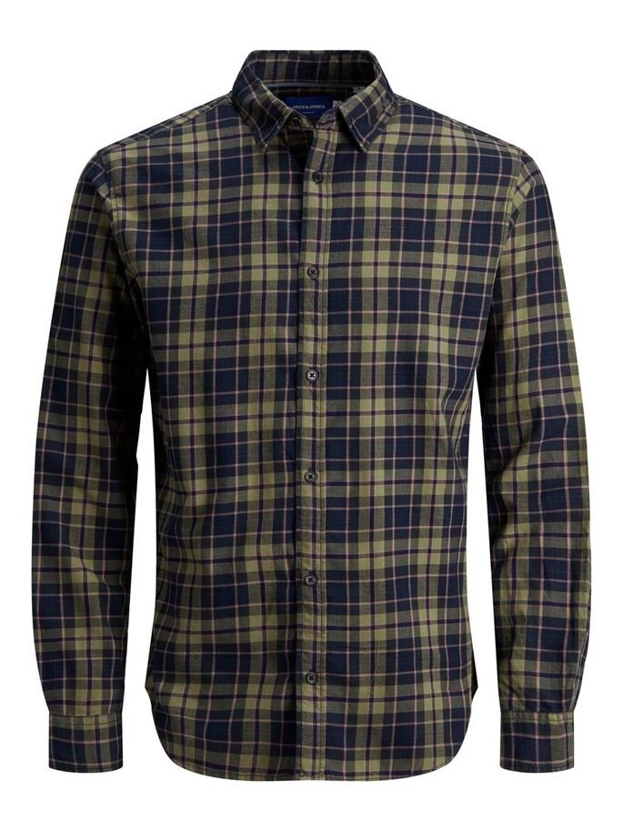 Рубашка Jack&Jones SLIM FIT Зелений, фото №5