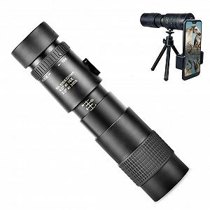 Монокуляр ADITAM 4K 300x40mm Super Telephoto Zoom Телескоп із тримачем для смартфона та штативом - Фото 1