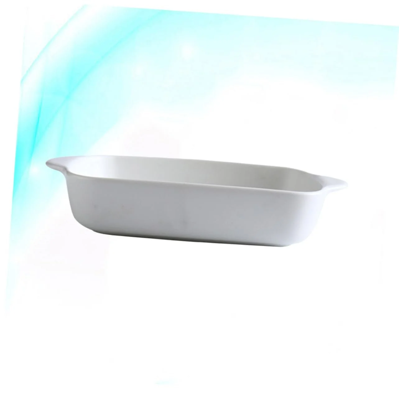 Фарфоровая форма для запекания Ciieeo прямоугольная с ручками термостойкая белая, фото №7 Фарфоровая форма для запекания Ciieeo прямоугольная с ручками термостойкая белая, фото №7