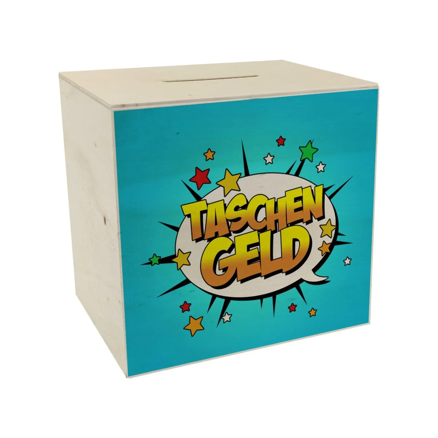 Скарбничка дерев'яна Comic Pocket Money, фото №1