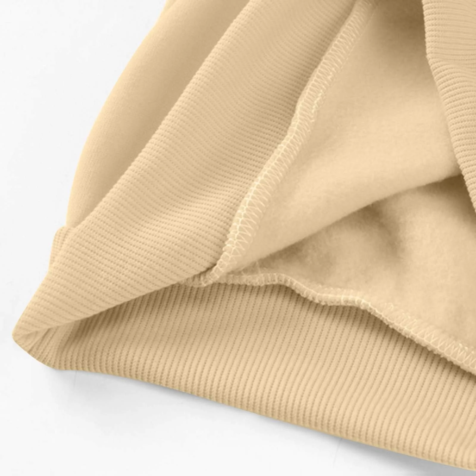 Женский свитшот Однотонный Пуловер Рождественский Джемпер Хлопок с длинными рукавами Джемпер с круглым вырезом Осенне-зимний Элегантный Топ Уличная одежда Базовые свитшоты без капюшона, фото №5