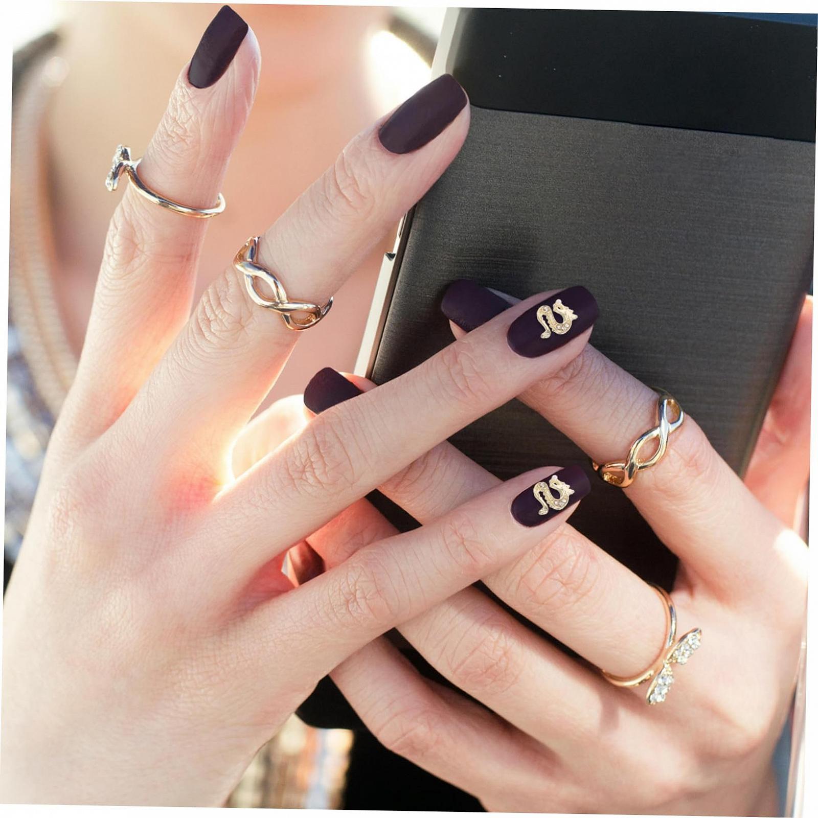 Подвески для ногтей Пачка из 50 штук Дракон 3D Стразы Miss Zircon Бриллиантовый Шарм, фото №9