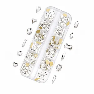 Стразы для ногтей Разные формы AB Бриллианты для ногтей DIY Аксессуары для ногтей synthetic.ua - Фото 1