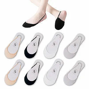 Шкарпетки-слідки No Show Ice Silk, 8 пар - Фото 1