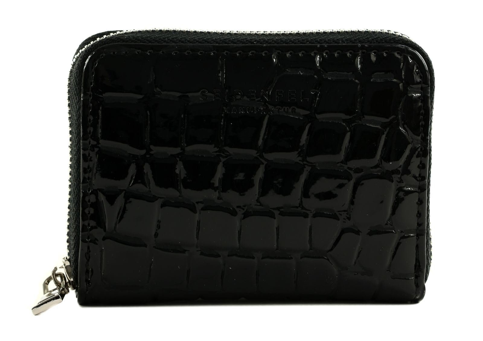 Гаманець SEIDENFELT MANUFAKTUR Ylva Croco Print Чорний, Croco Print Чорний, фото №3