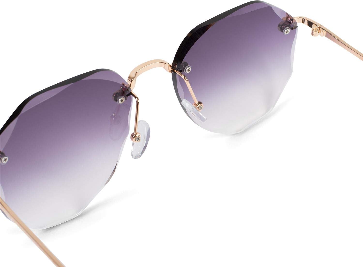 Авиаторы styleBREAKER 09020106 Без оправы с тонированными линзами, фото №4