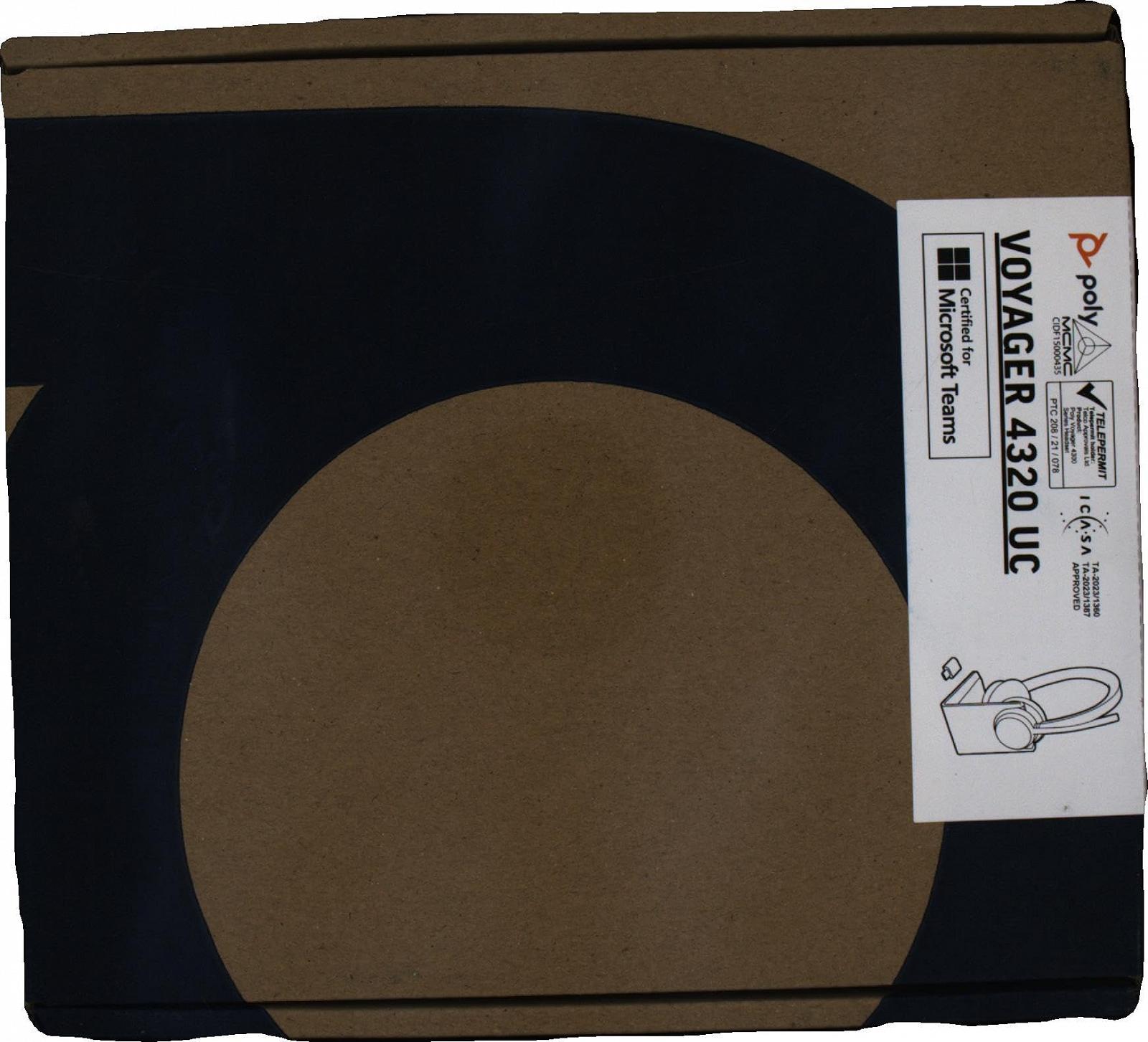 Бездротові навушники Plantronics Poly Voyager 4320 UC з зарядною станцією, фото №4