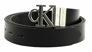 Ремень Calvin Klein CKJ Gifting Rev Belt 3 мм W130 Черный Solid/Черный Texture, Черный Solid / Черный Texture - Фото 1