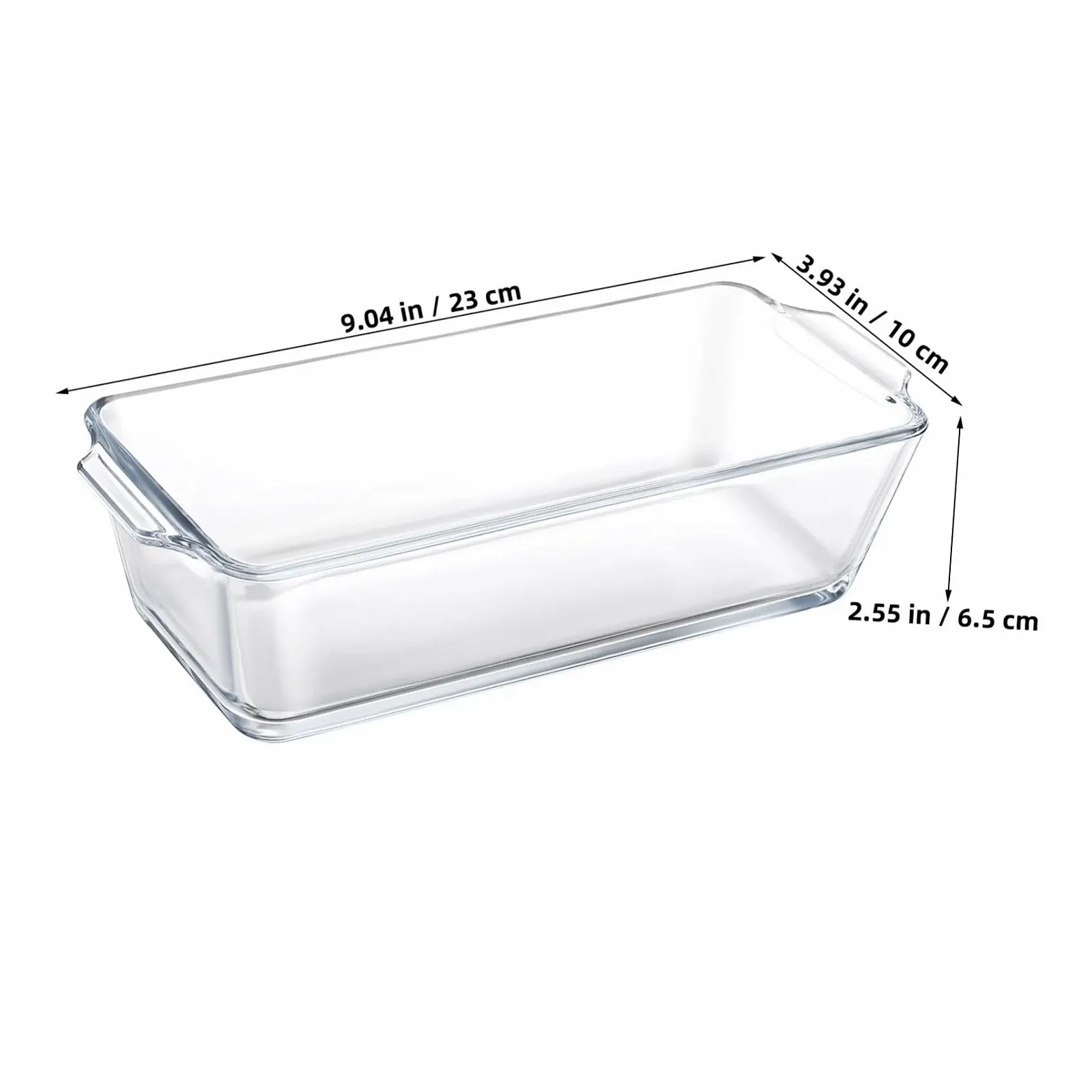 Форма для выпечки Cabilock 2 шт прямоугольная термостойкая стеклянная, фото №7