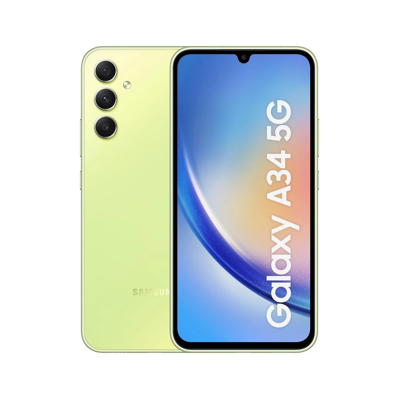 Смартфон Samsung Galaxy A34 5G 6.6" 128GB 6GB RAM 5000mAh Awesome Lime, фото №1