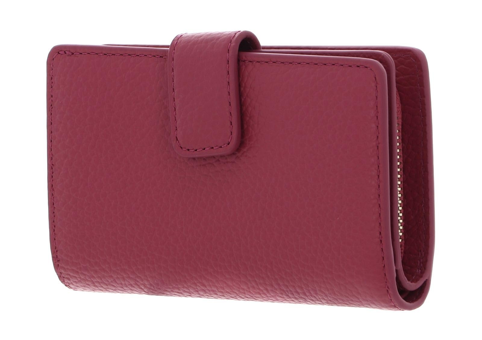 Кошелек Coccinelle Metallic Soft Medium для женщин, Rosewood, стандартный размер, Modern, фото №5