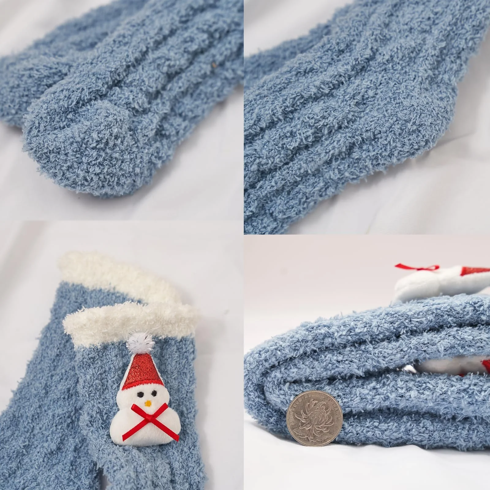 Жіночі Різдвяні Шкарпетки Червоний, 3 пари, фото №3