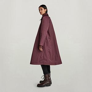 Жіноче пальто G‑Star Pantzer Flair Jacket Vineyard Wine - L ціна на synthetic.ua - Фото 1 Жіноче пальто G‑Star Pantzer Flair Jacket Vineyard Wine - L synthetic.ua - Фото 1