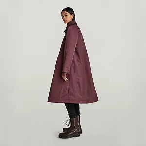 Жіноче пальто G‑Star Pantzer Flair Jacket Vineyard Wine - L synthetic.ua - Фото 1