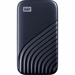 Зовнішній SSD WD My Passport 1 ТБ NVMe USB-C USB 3.2 Gen 2 Темно-синій - Фото 1