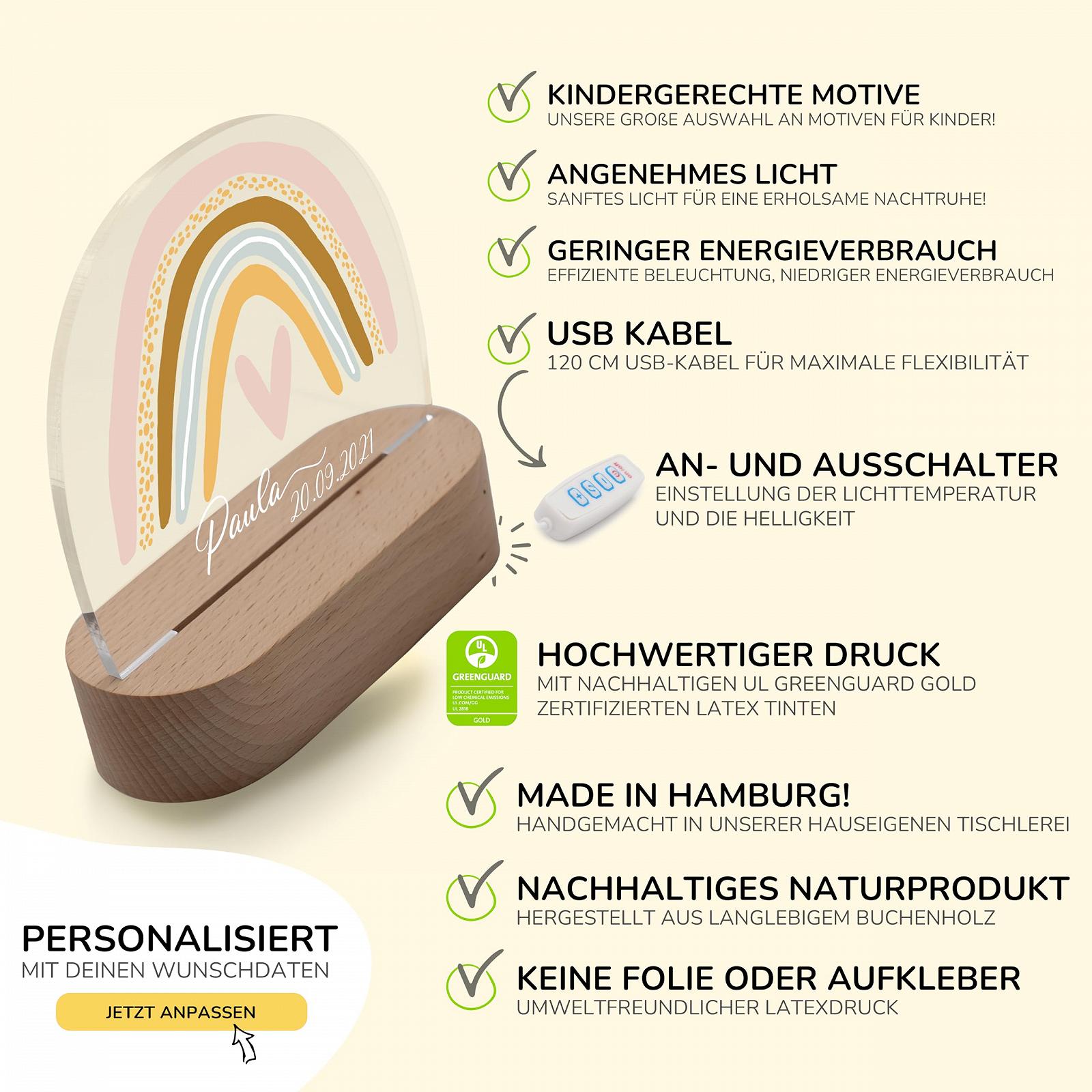 Лампа ночная Kidsmood Индивидуальная, фото №4