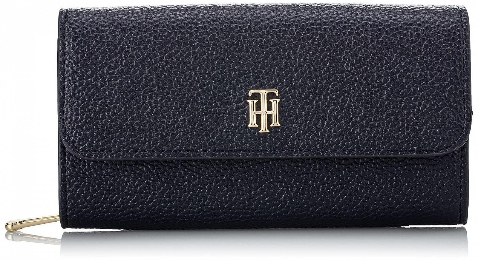 Кошелек Tommy Hilfiger Женский Th Element Lrg Flap Wallet Corp, Синий, One Size, фото №1