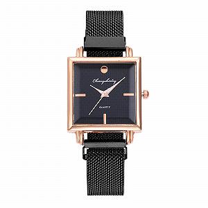 Женские часы Generisch Модные часы Цветочный Ремешок Кварцевые Сталь Нержавеющая сталь Стразы - Фото 1