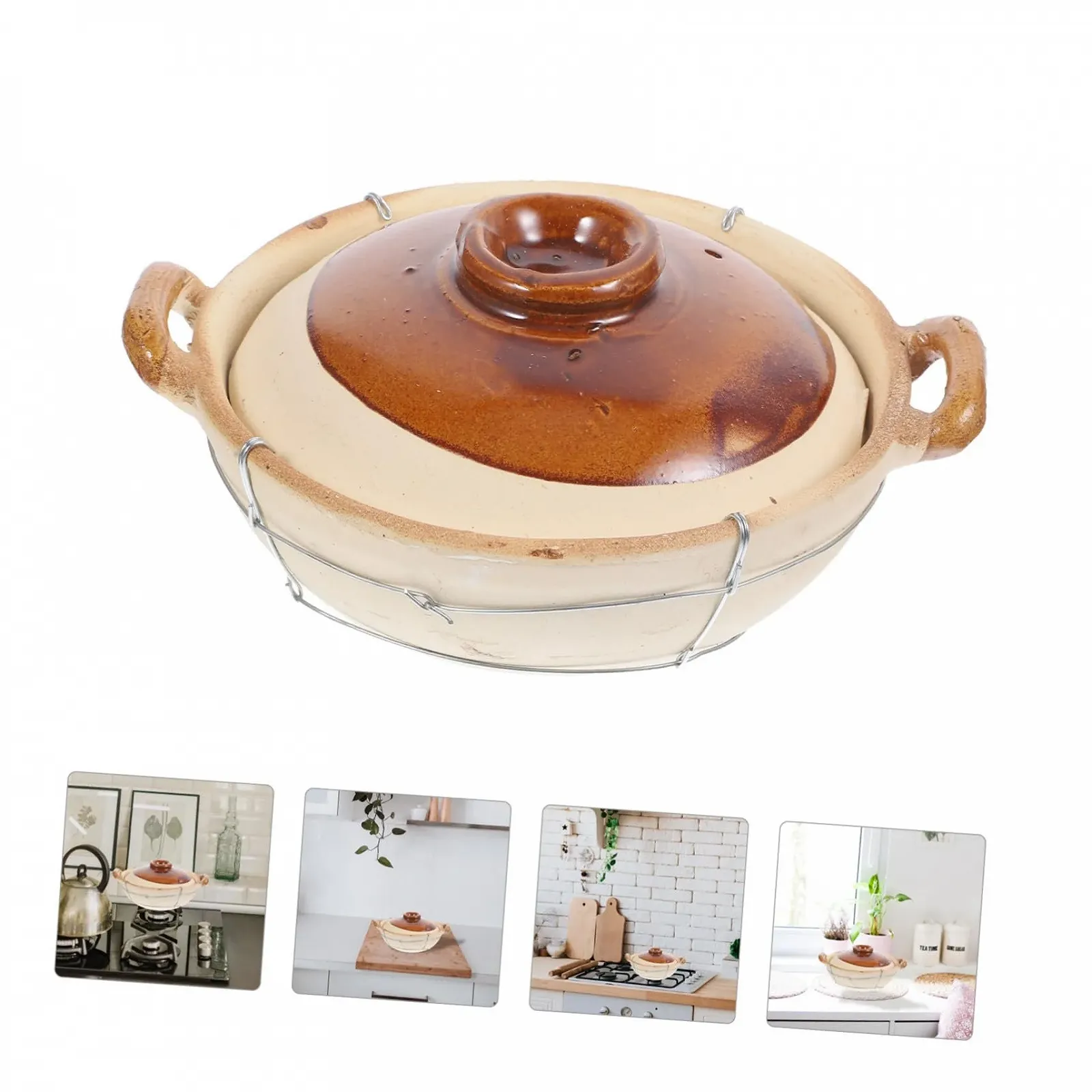 Гусятниця для запікання Gatuida з подвійними ручками термостійка, фото №6