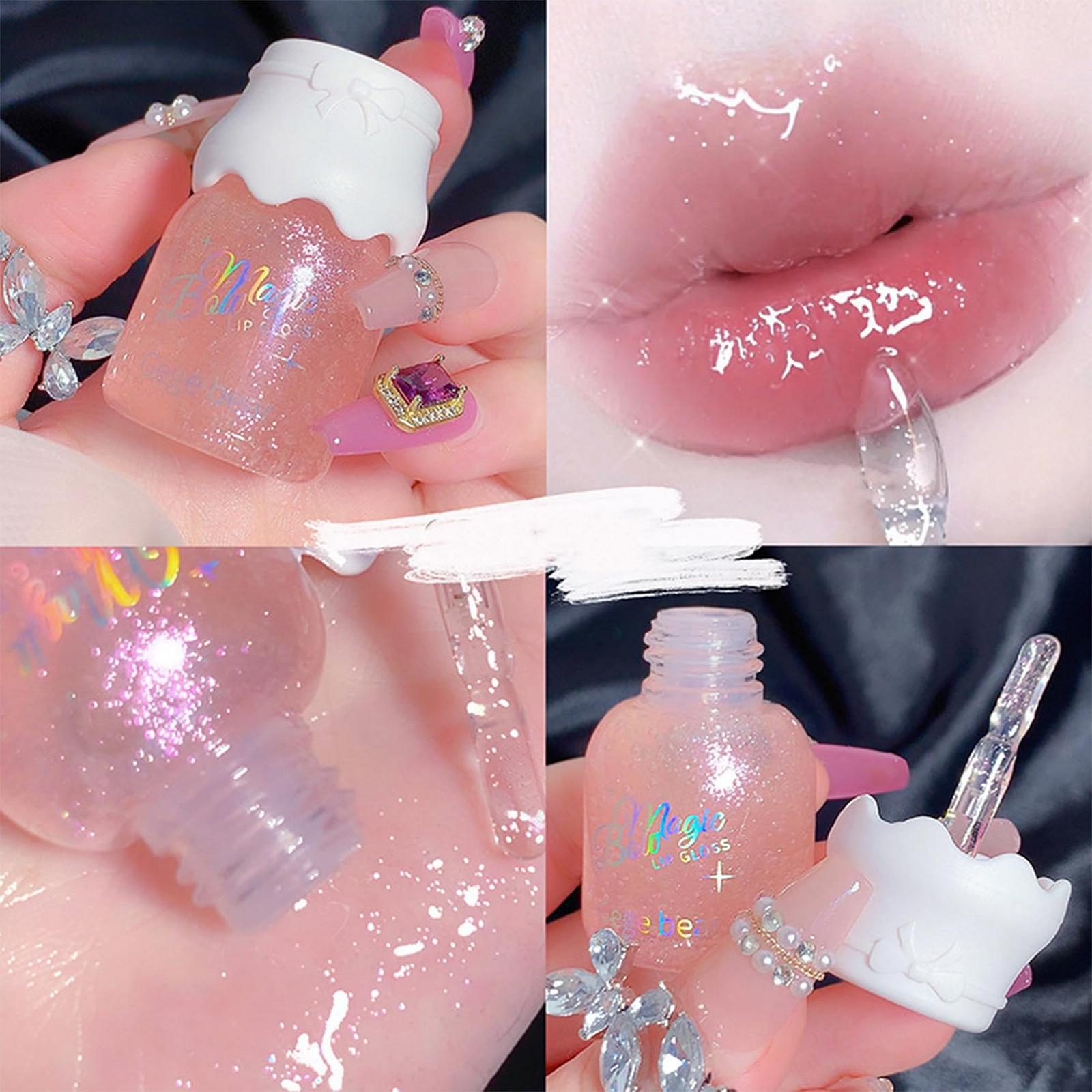 Набор Shimmer Lip Gloss 5 штук бесцветный, фото №6