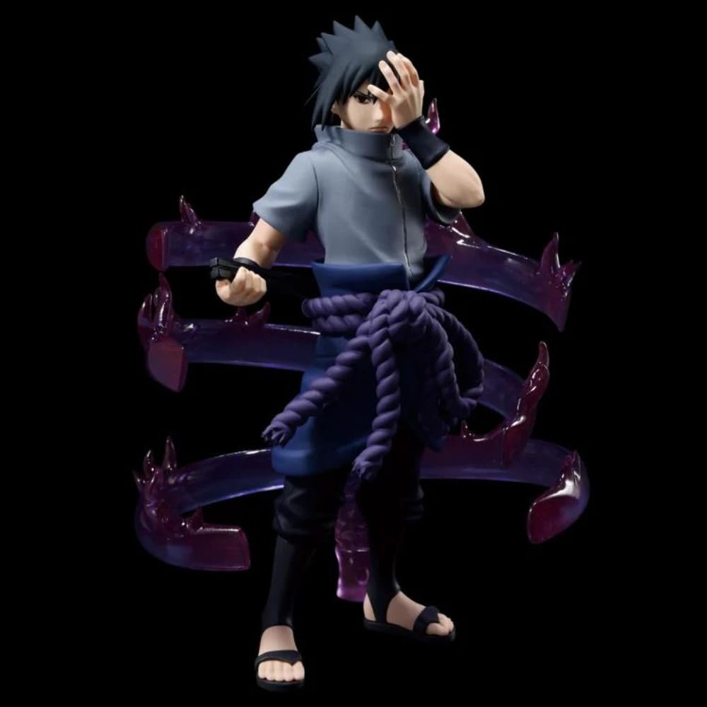 Фигурка Banpresto Naruto Shippuden Sasuke Uchiha II 15 см, многоцветная, фото №8