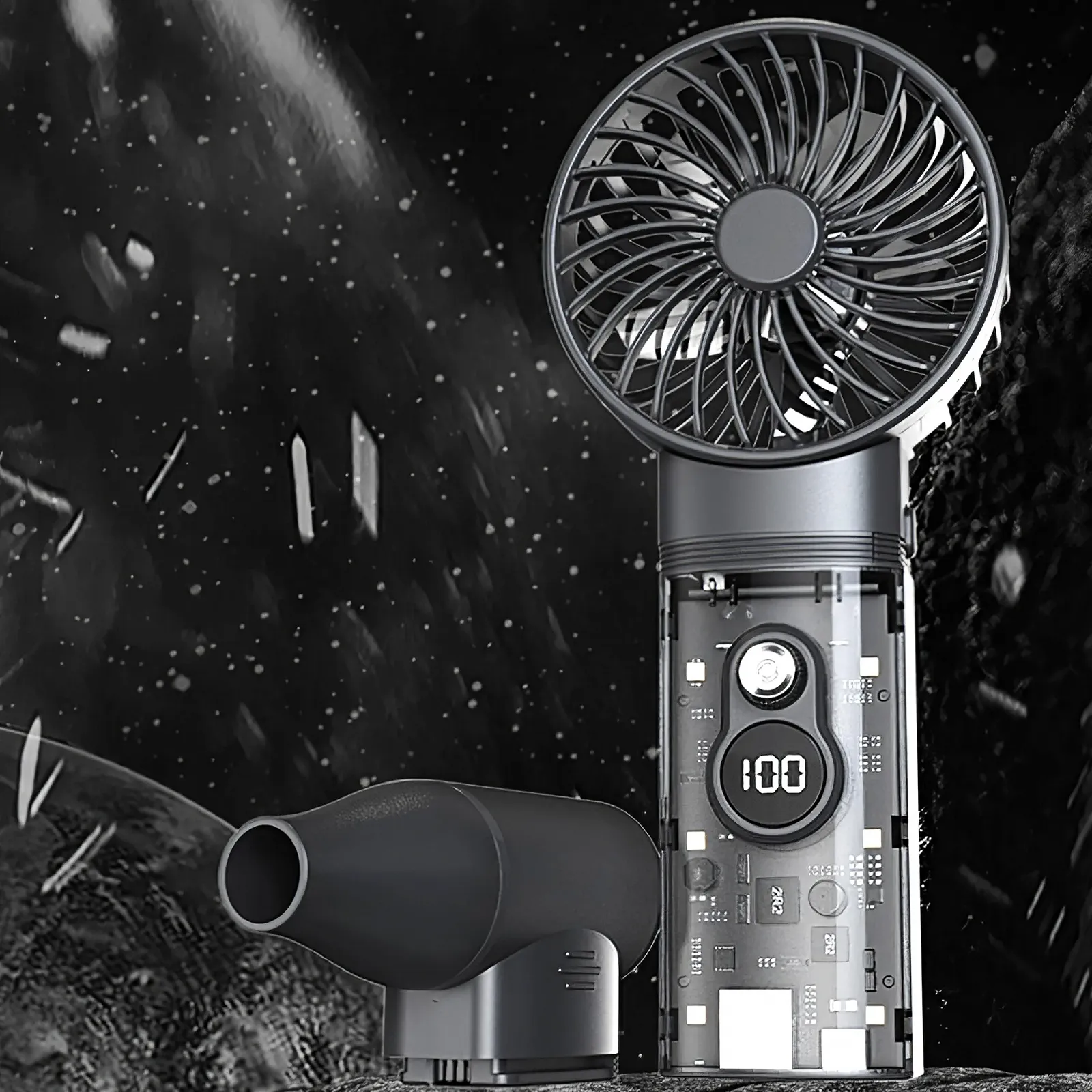 Електрична повітродувка Vastarry 100,000RPM 35m/s Airflow 10,000mAh Power Bank, фото №6