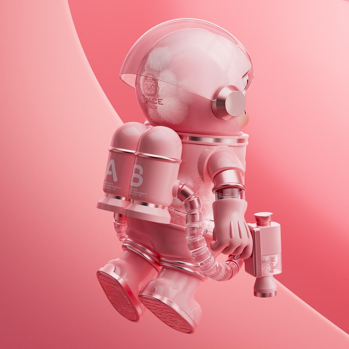 Фигурка POP MART Mega Space Molly 400% Smitten Love, фото №3