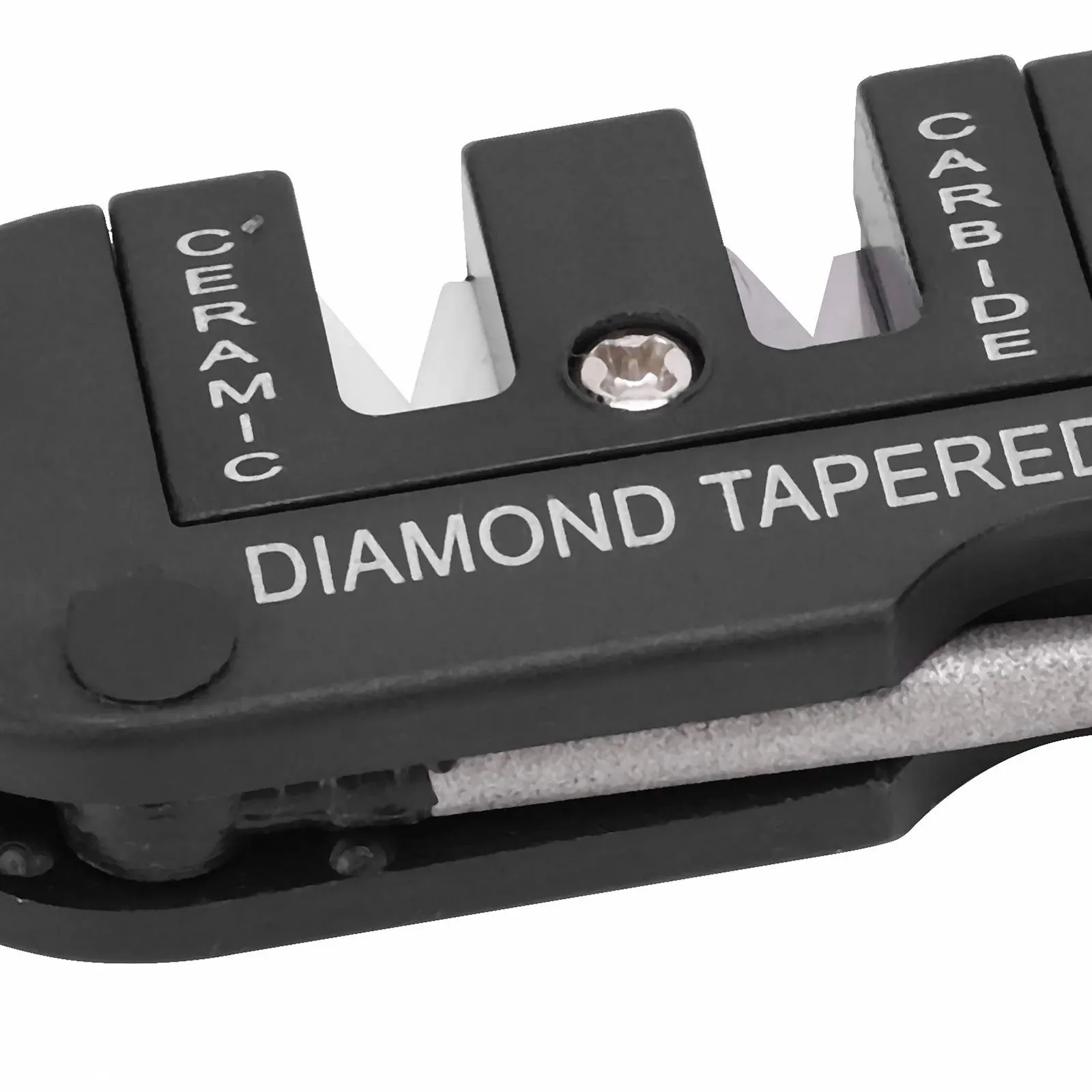 Точило для ножів кишенькове 4-в-1 портативне багатофункціональне для кемпінгу, фото №9