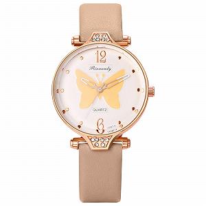 Купить Женские часы Кожаные JewelryWe Бабочка Элегантные Boho Бабочка Блестящие Стразы Аналоговые Кварцевые Кожаный Ремешок - Фото 1 Женские часы Кожаные JewelryWe Бабочка Элегантные Boho Бабочка Блестящие Стразы Аналоговые Кварцевые Кожаный Ремешок - Фото 1
