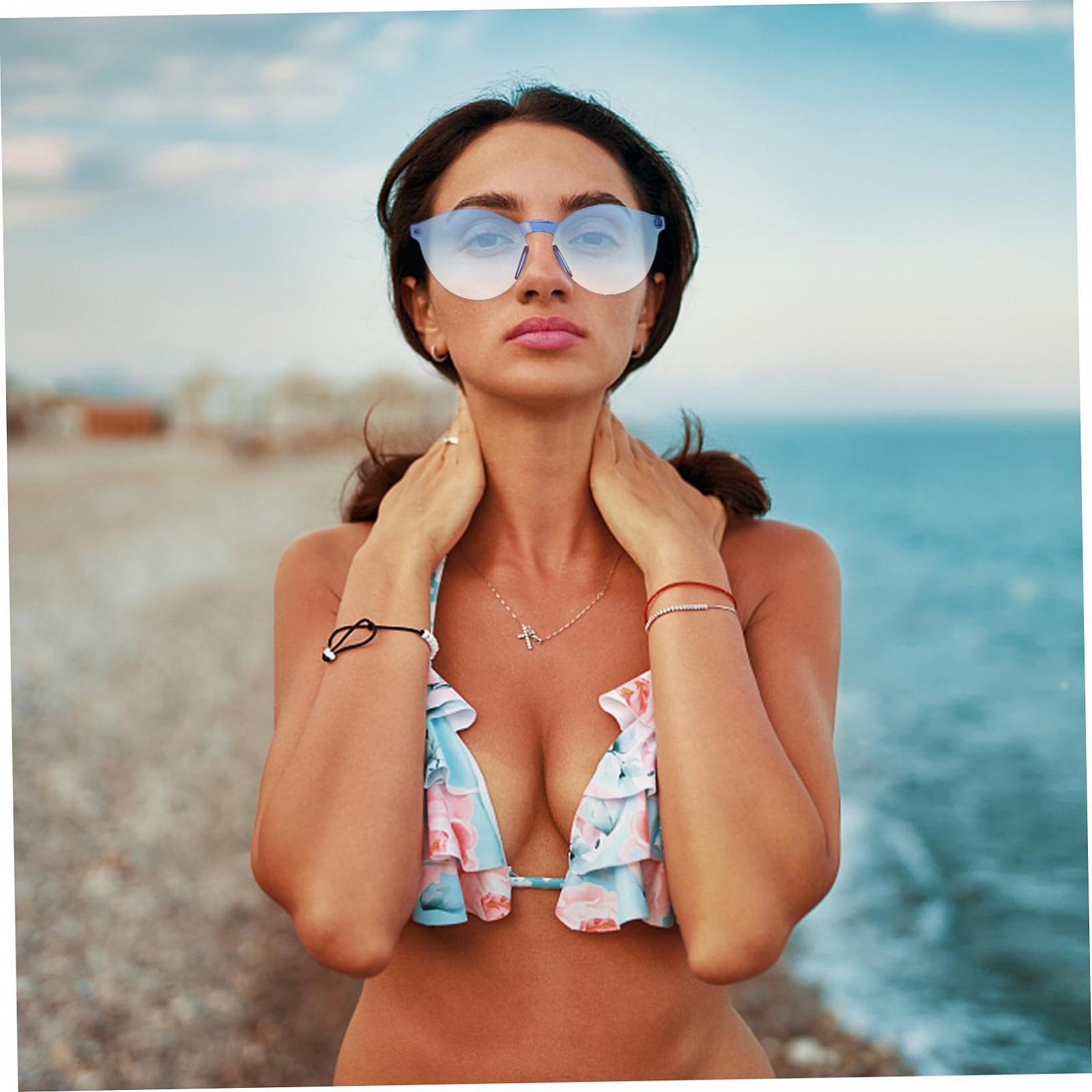 Сонцезахисні окуляри Серце PACKOVE 30 шт., Різні кольори, фото №6