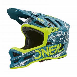 Шлем O'NEAL Mountain Bike MTB Downhill Dri-Lex® HR V.23, XS, Teal Neon Yellow - Фото 1