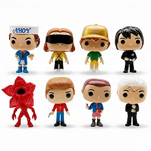 Набор фигурок Странные чудеса одиннадцать демогоргон Stranger Things Eleven - 8 шт, 10,5 см synthetic.ua - Фото 1