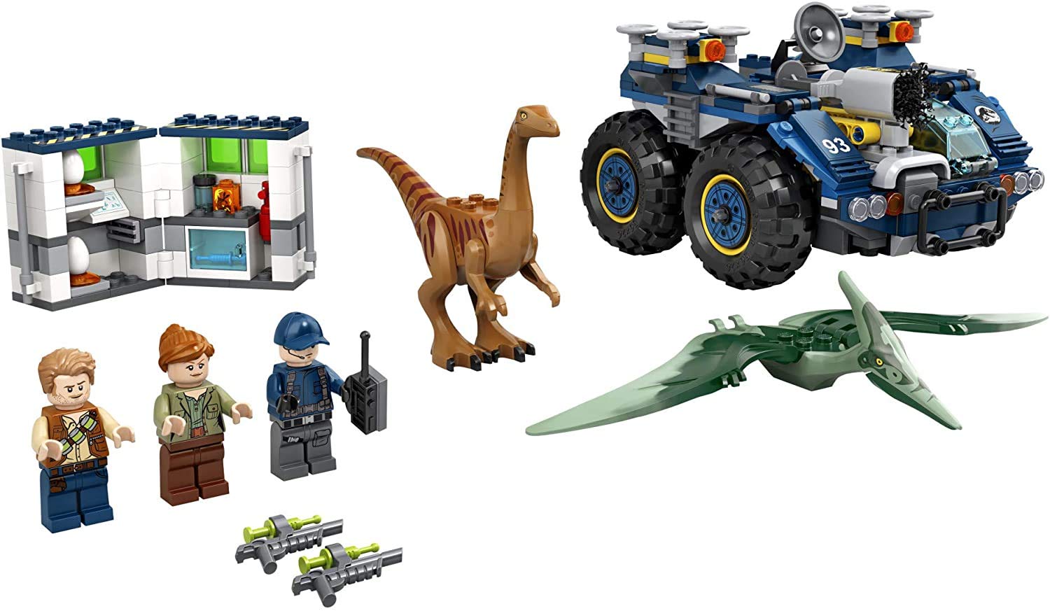 Набір кубиків LEGO Jurassic World Breakout of Gallimimus and Pteranodon Для дітей від 8 років, фото №1